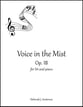 Voices in the Mist SA choral sheet music cover